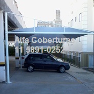 sombreadores e toldos para estacionamento Coberturas e toldos