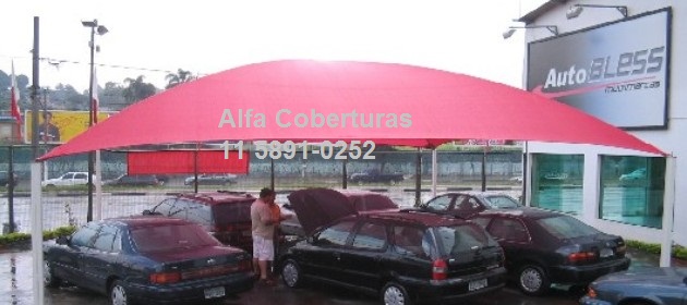 Coberturas e toldos para carros