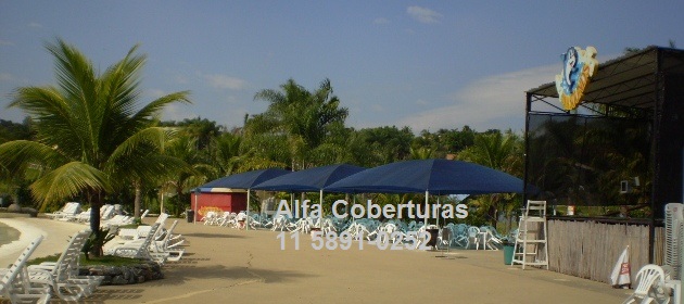 toldos de sombreamento quatro colunas