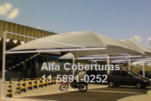 toldos de sombreamento duas colunas